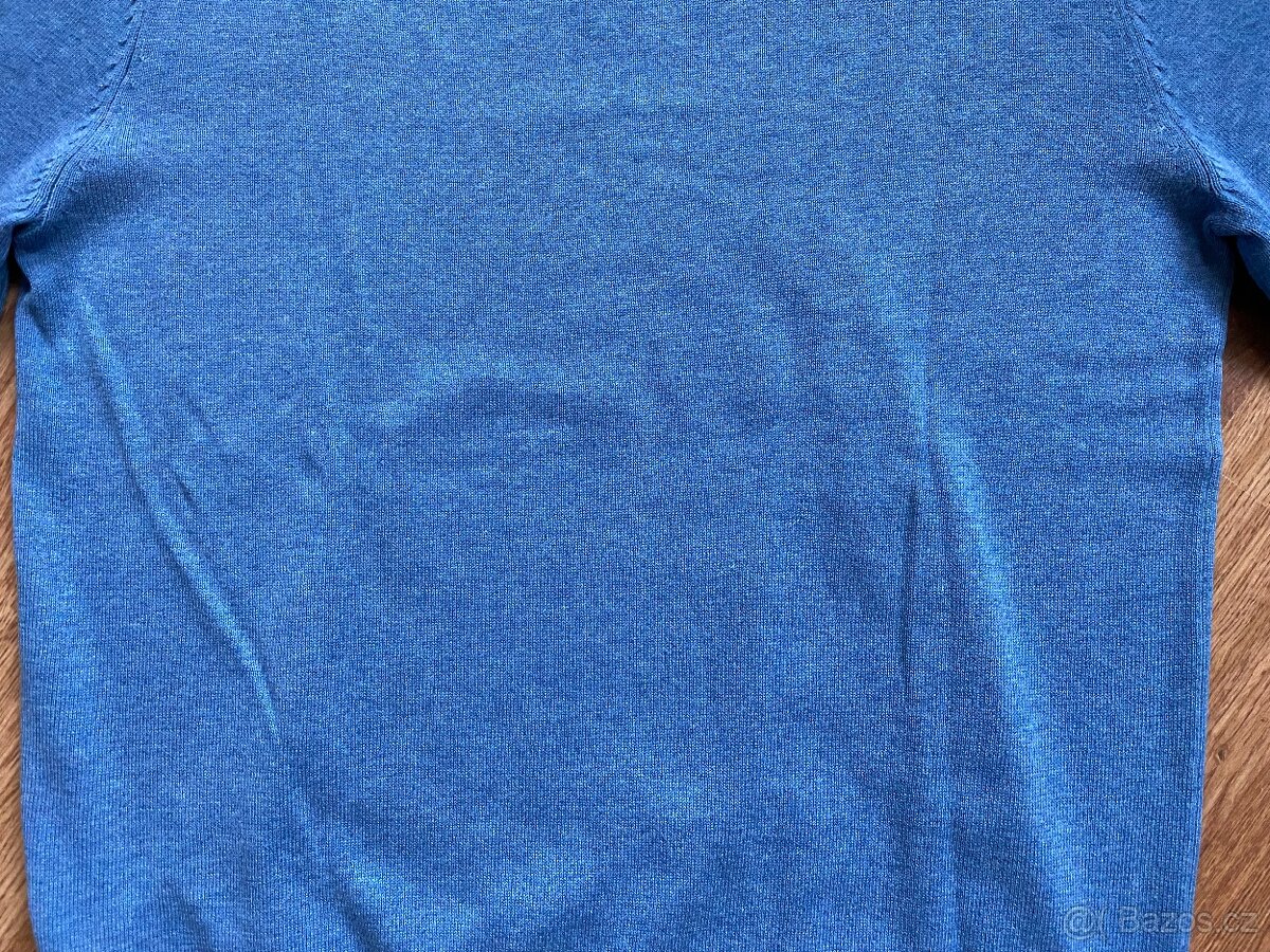 Nový pánský bavlněný svetr C&A do "V" - L - 17