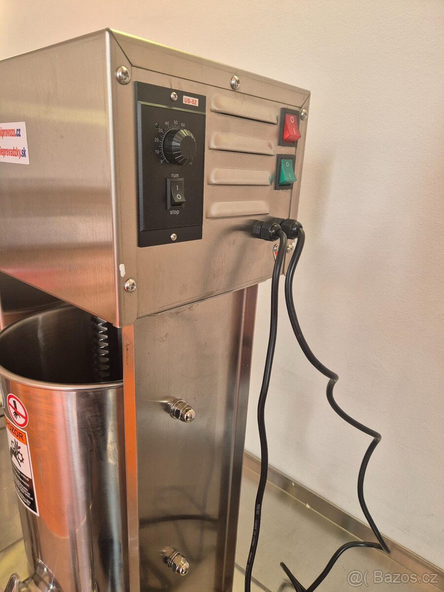 ELEKTRICKÁ PLNIČKA KLOBÁS 15 L dělo silná - 17