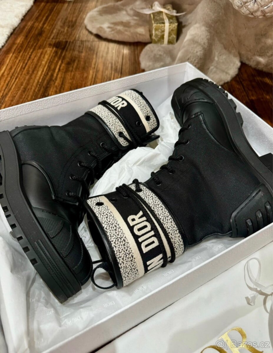 Luxusní boty DIOR D-Major ankle boot - 17