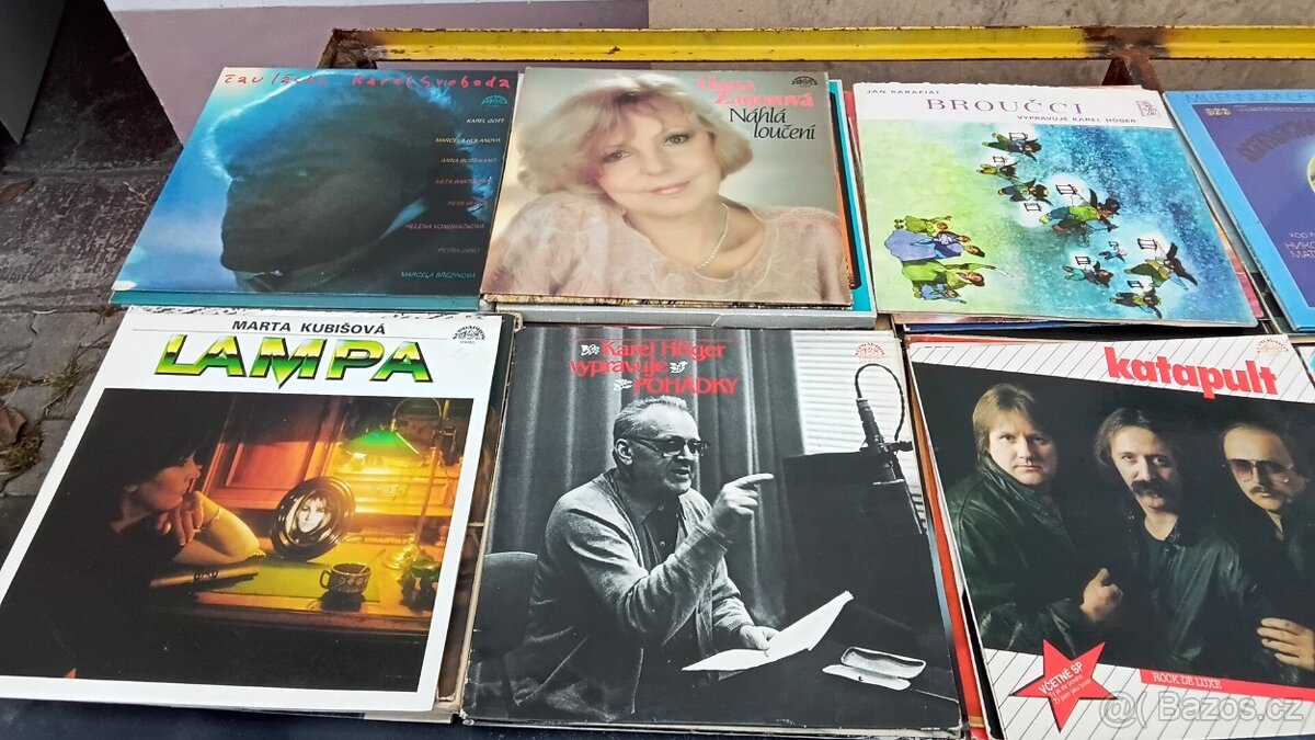 Lp desky různé žánry množství 300 ks. - 17