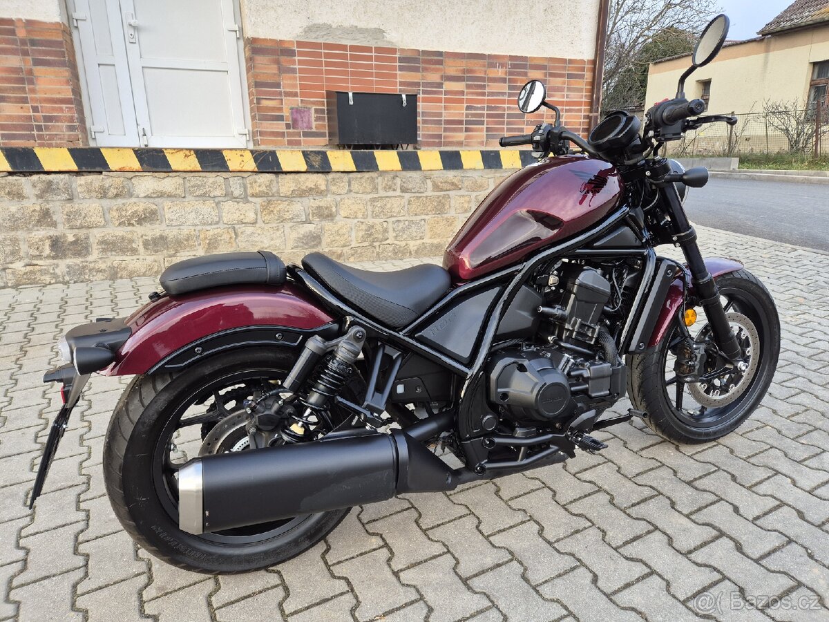 Prodám HONDA CMX1100 Rebel DCT, r. v. 2021, ABS, ČR, 357km - 17