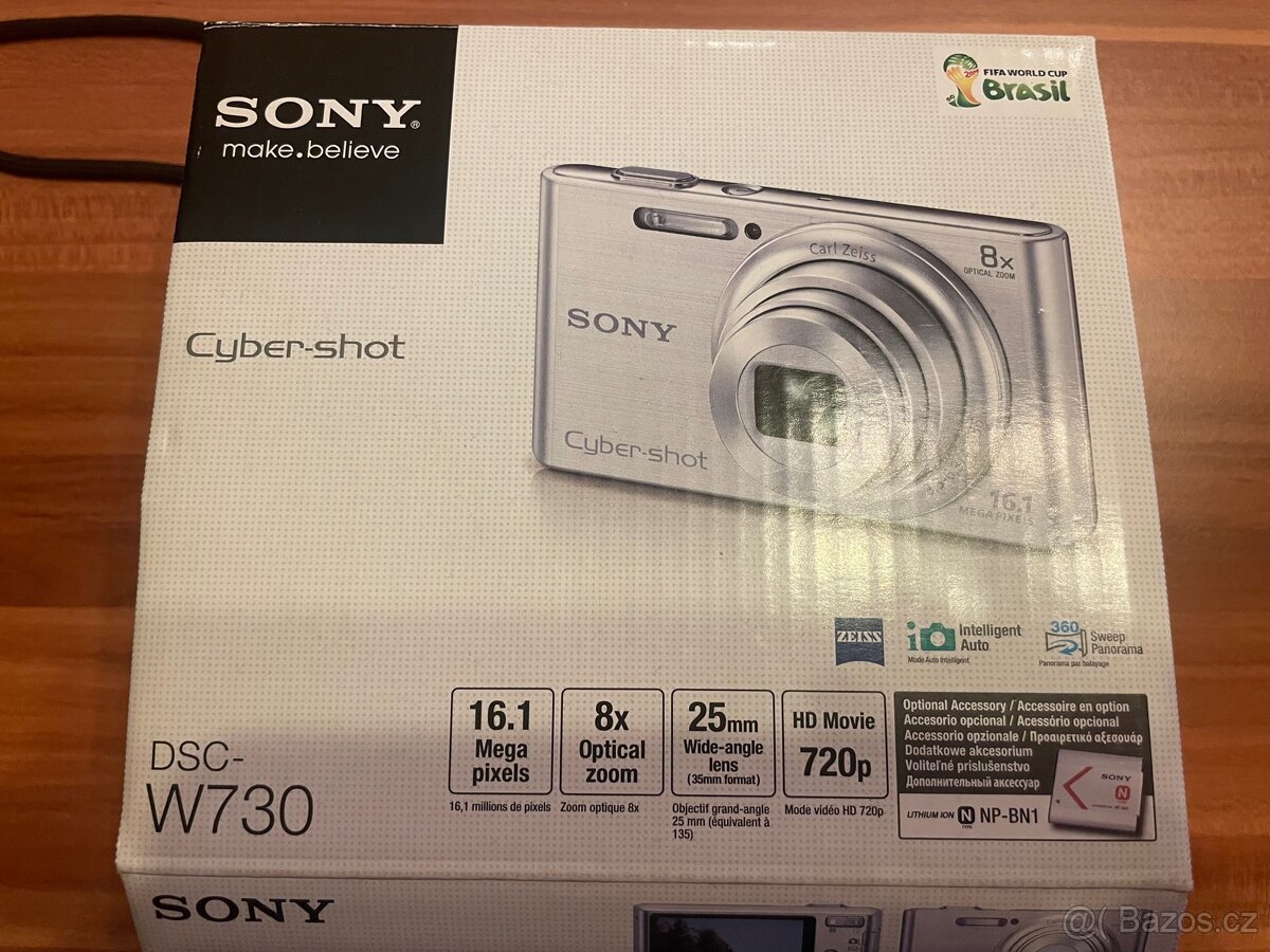 Digitální kompakt Sony CyberShot DSC W730 - 17