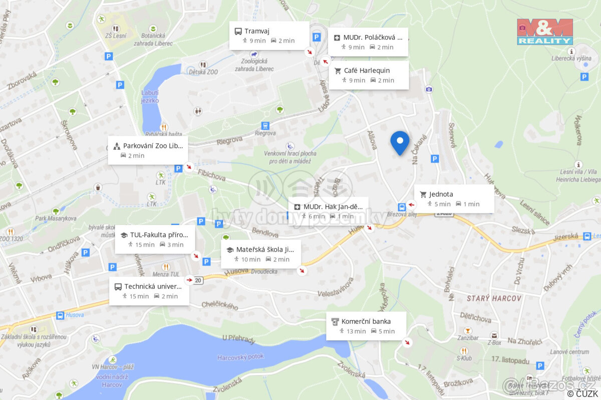 Prodej rodinného domu v Liberci, ul. Alšova - 17