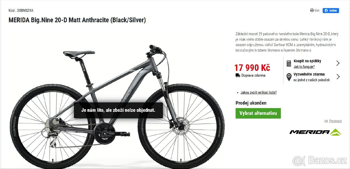 Merida Big Nine 20D XL - 17