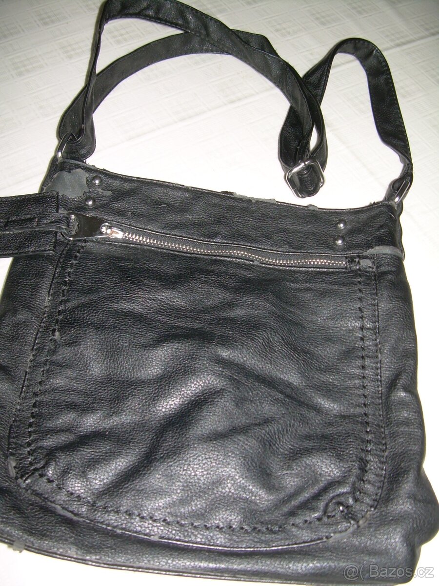 Kožená taška - kabela, batoh, kabelky, aktovka - 17