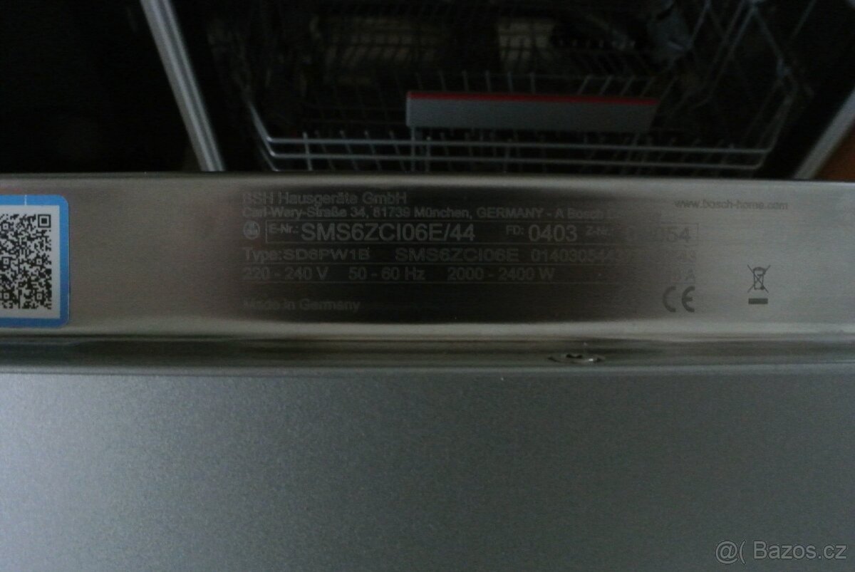 BOSCH SMS6ZCI06E v záruce, šířka 60cm - 17