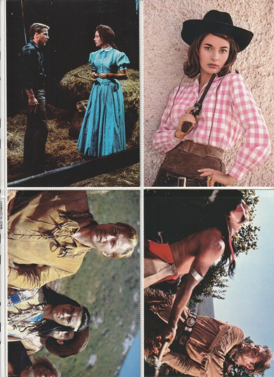 WINNETOU NEMECKE FILMOVE POHLADNICE B - 17