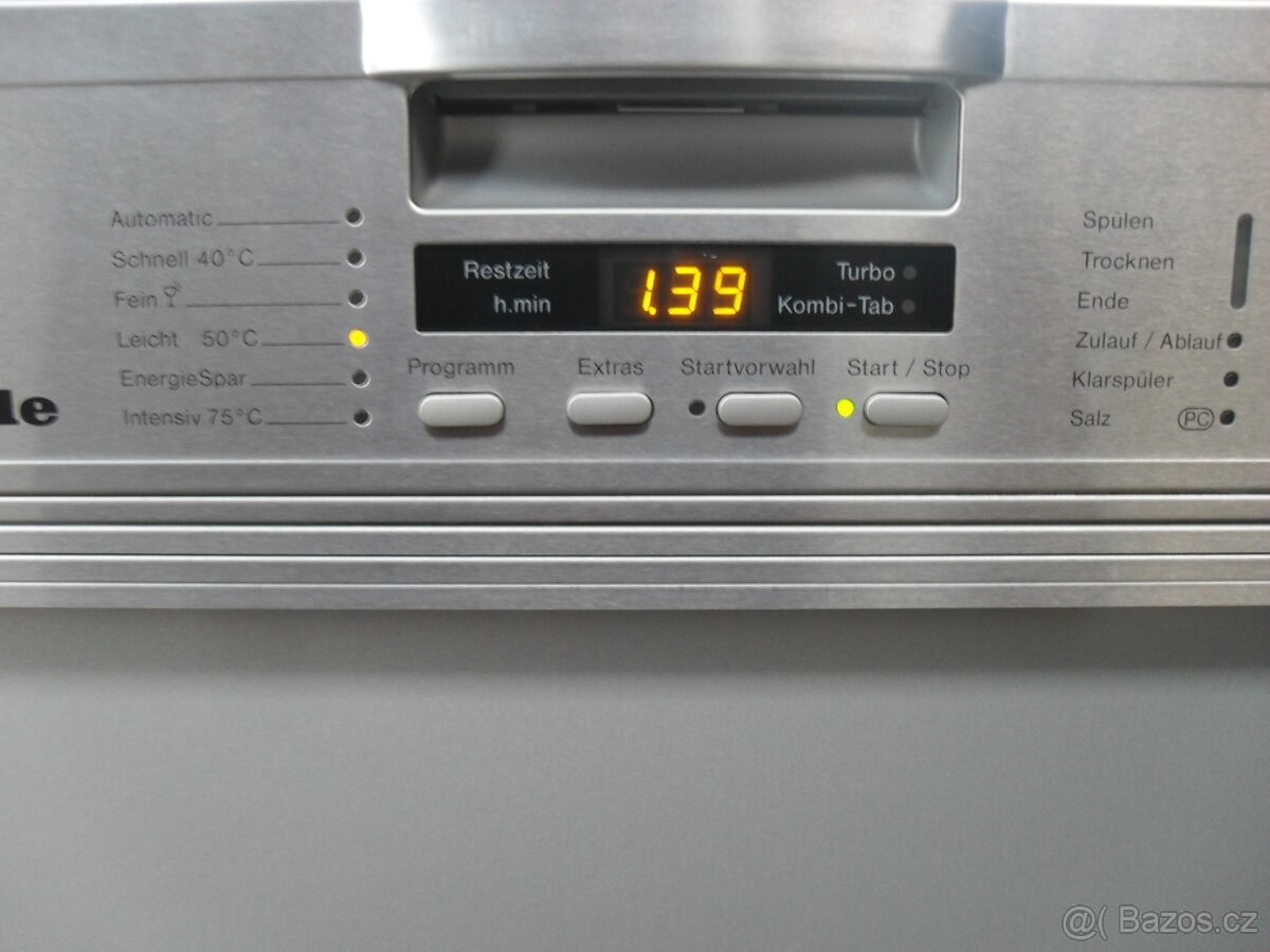 VESTAVNÁ MYČKA MIELE,LUXUSNÍ ZNAČKA,NEREZ,LCD,TURBO.tř.A+ - 17