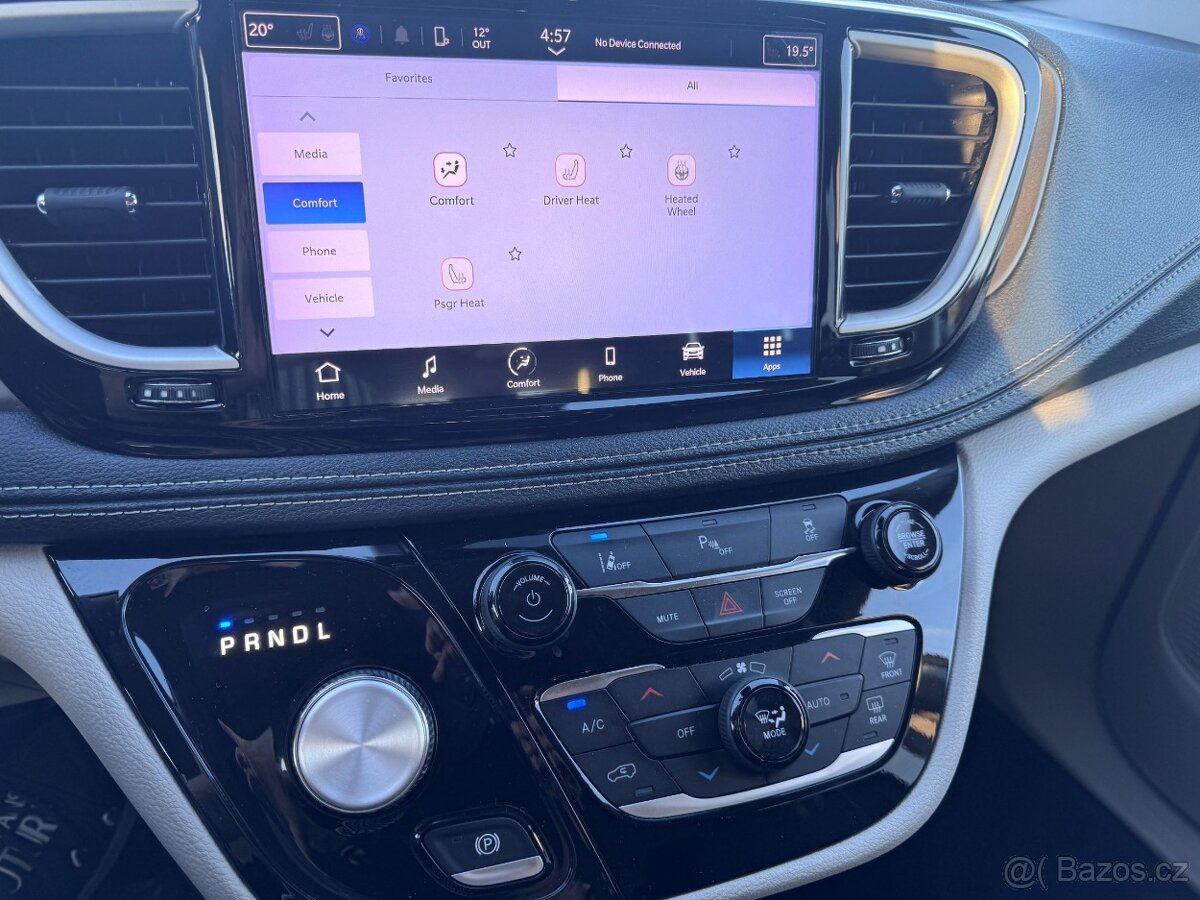 Chrysler Pacifica 3,6 Hybrid RU Radar Limit 2023 - 17