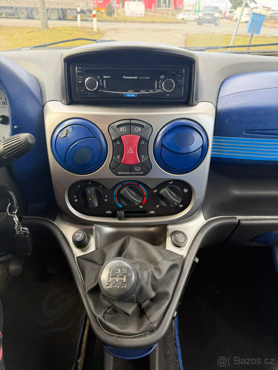 Fiat Doblo 1.6i 76kW, Klima, Tažné, Nová STK - 17