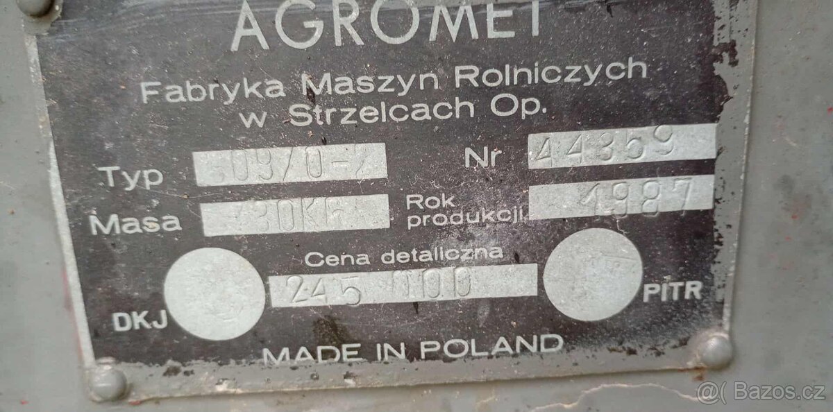 Vyorávač brambor TEK, pěkný stav - 17