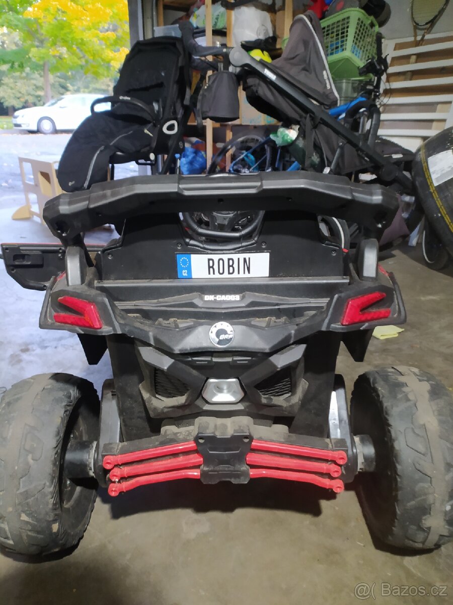 Elektrické autíčko CAN-AM Maverick
nová verze s baterií - 17