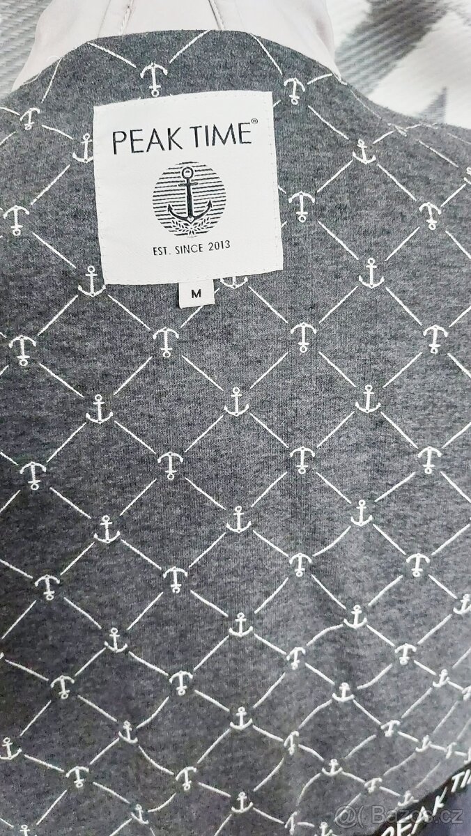 KRÁSNÁ SOFTSHELL BUNDA - PEAK TIME - vel.M - 17