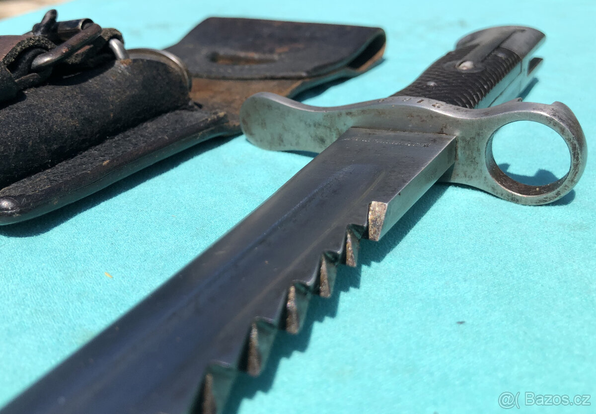 Švýcarský bodák Vetterli M1887 s pilou - 17