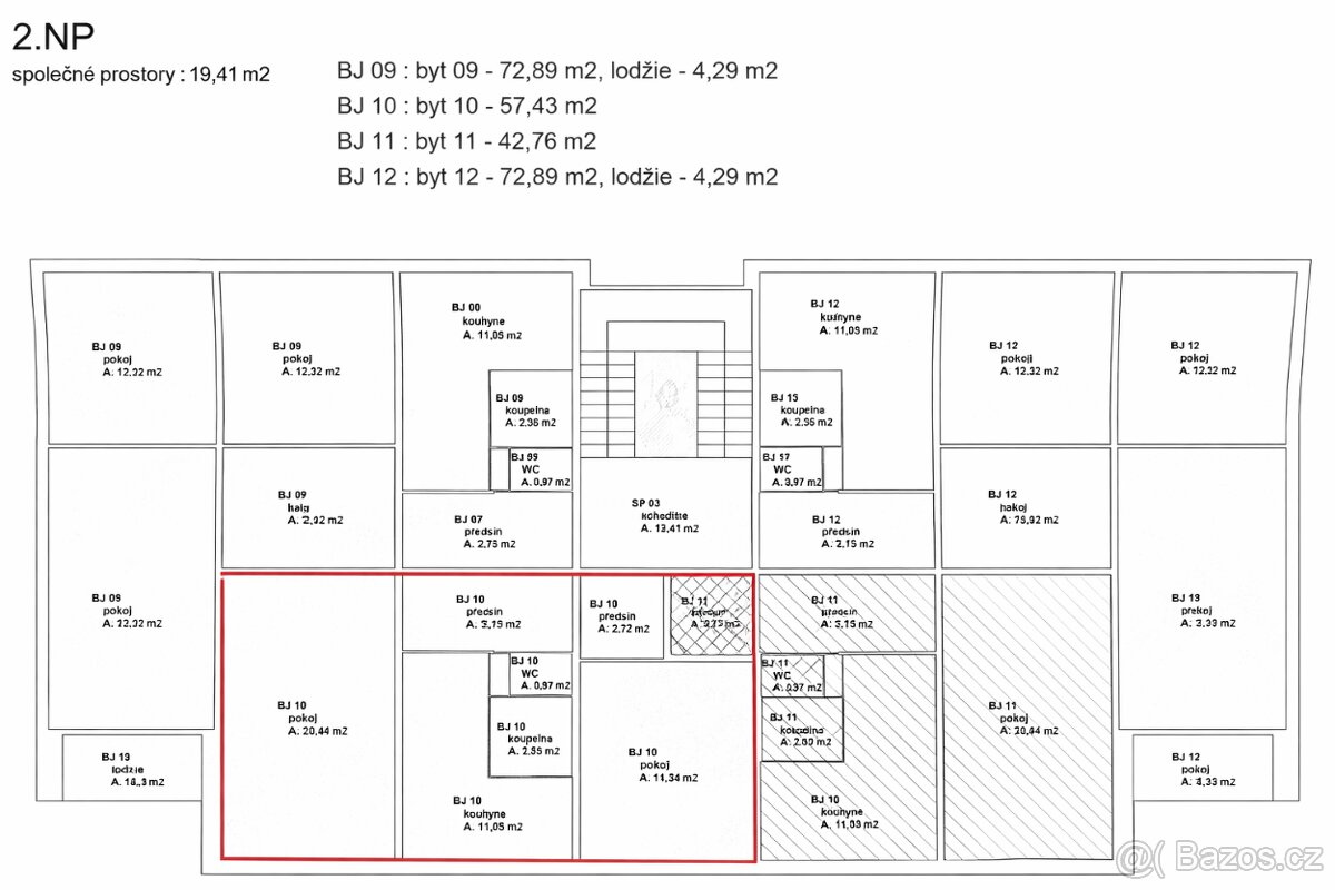 Byt 2+1 v Horní Plané u Lipna - 17