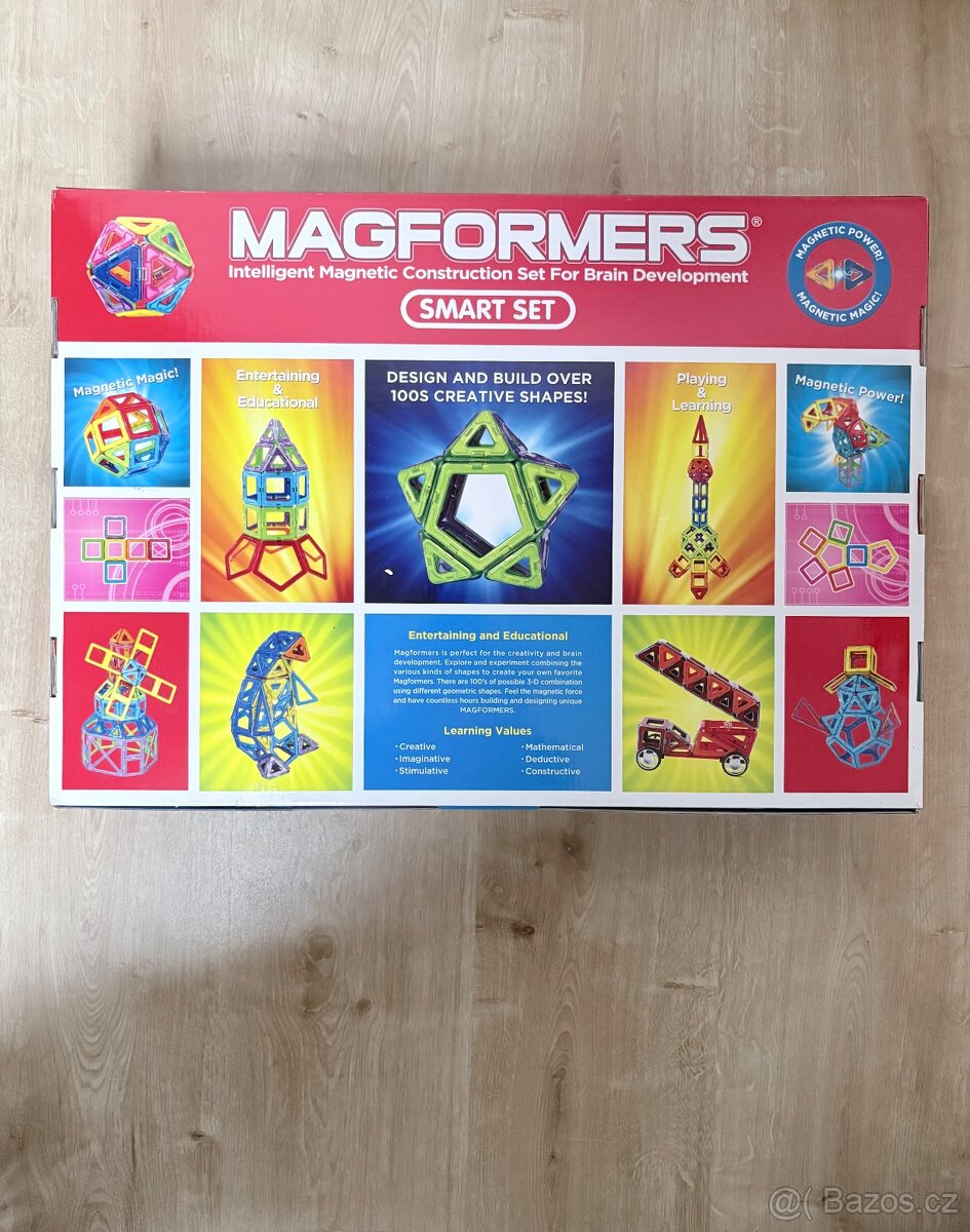 MAGFORMERS Smart Set 144 dílků. - 17