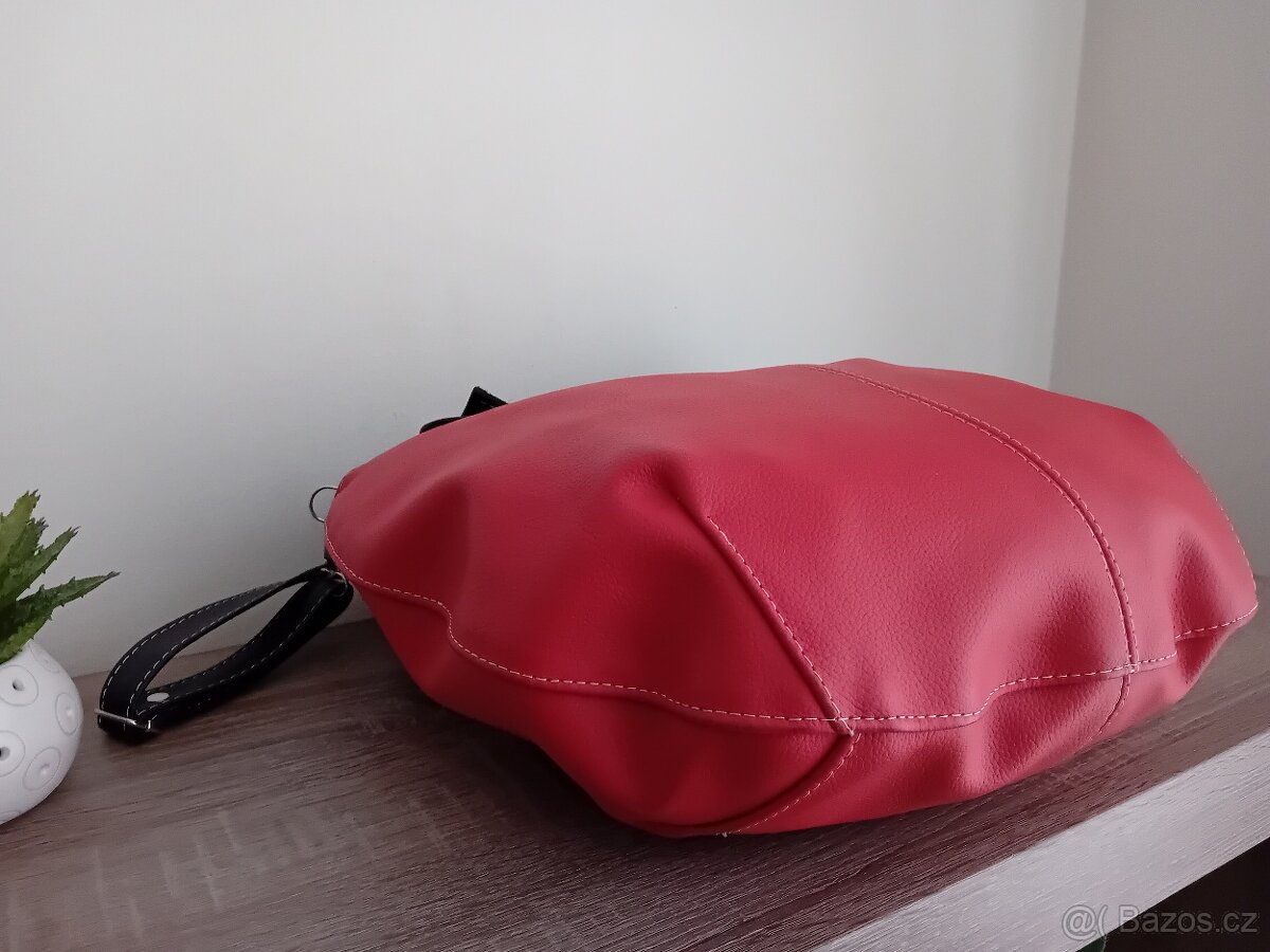Leather dámská velká hobo kabelka kožená nová - 17
