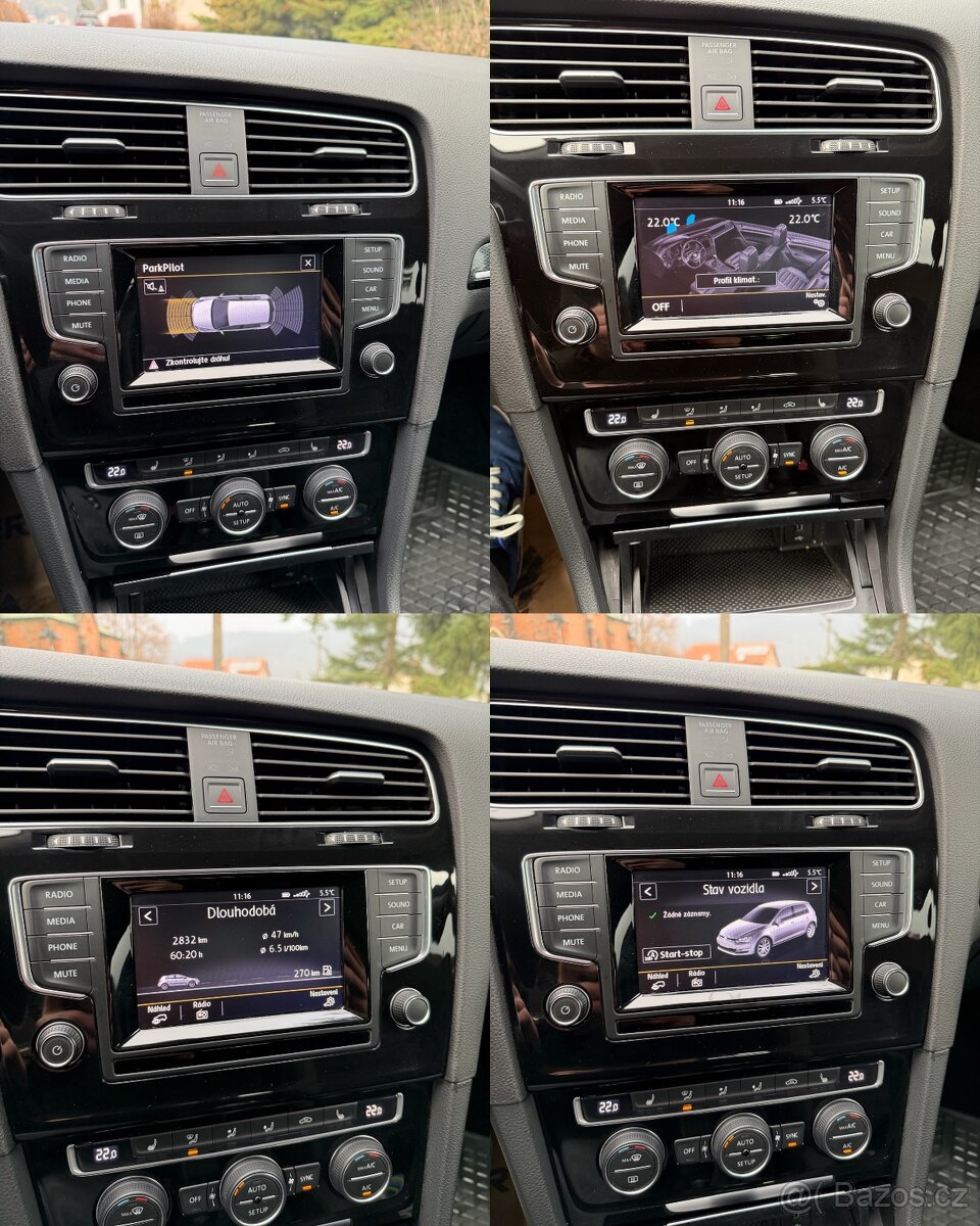 Volskwagen VW Golf 7 1.4 TSI 103kW Highline manuál 2014 TOP - 17