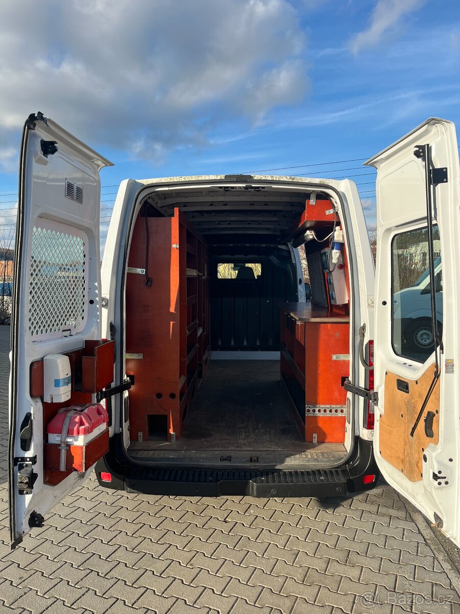 RENAULT MASTER DÍLNA L3H2 2.3DCi 107kW,KLIMA,R18,DPH,1maj,A1 - 17