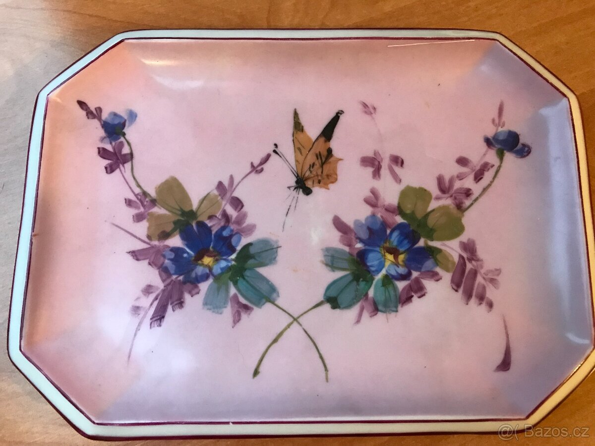 Sběratel nabízí staré porcelánové tácy - 17