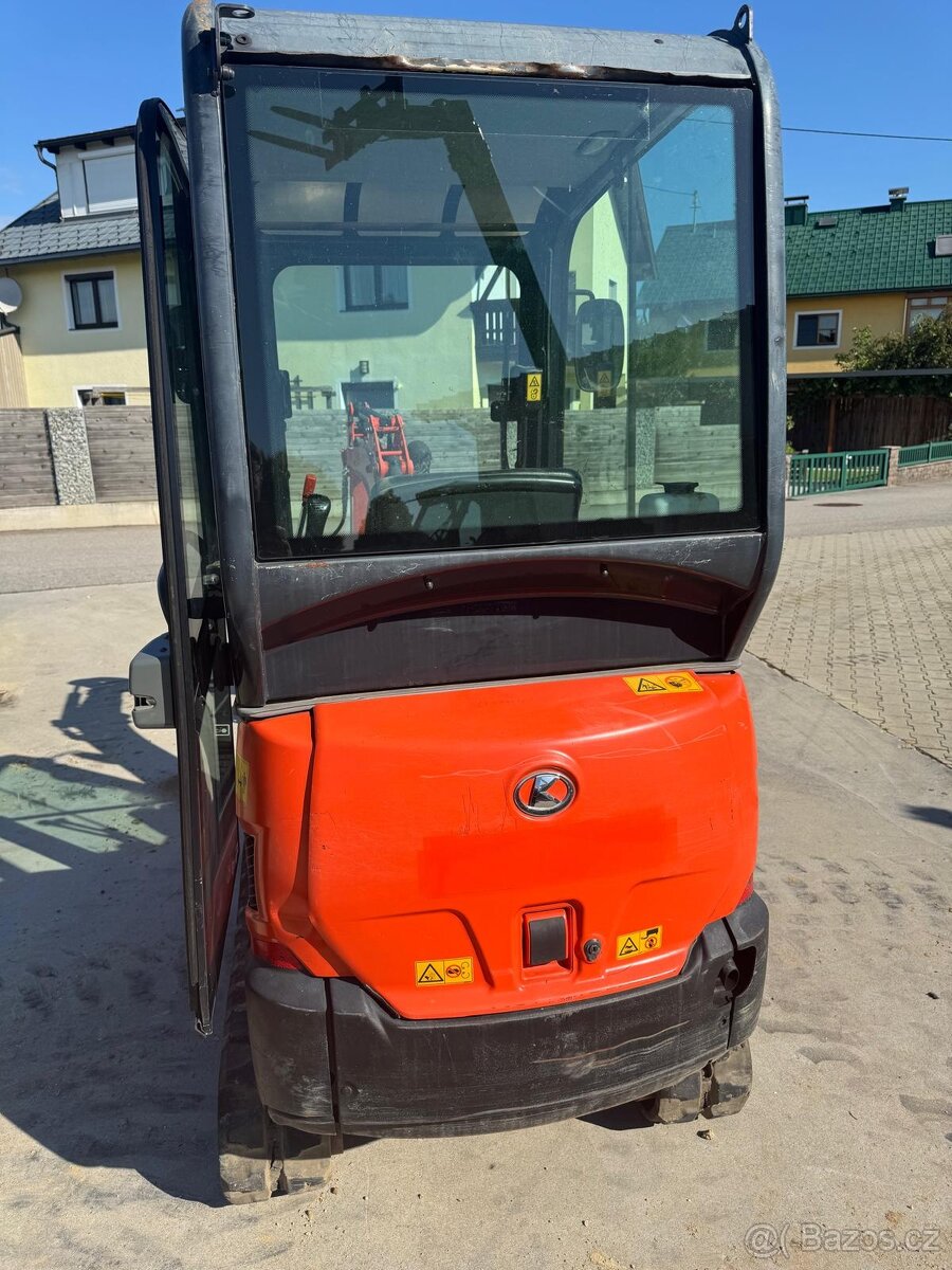 Prodám minibagr Kubota KX 16 - 17