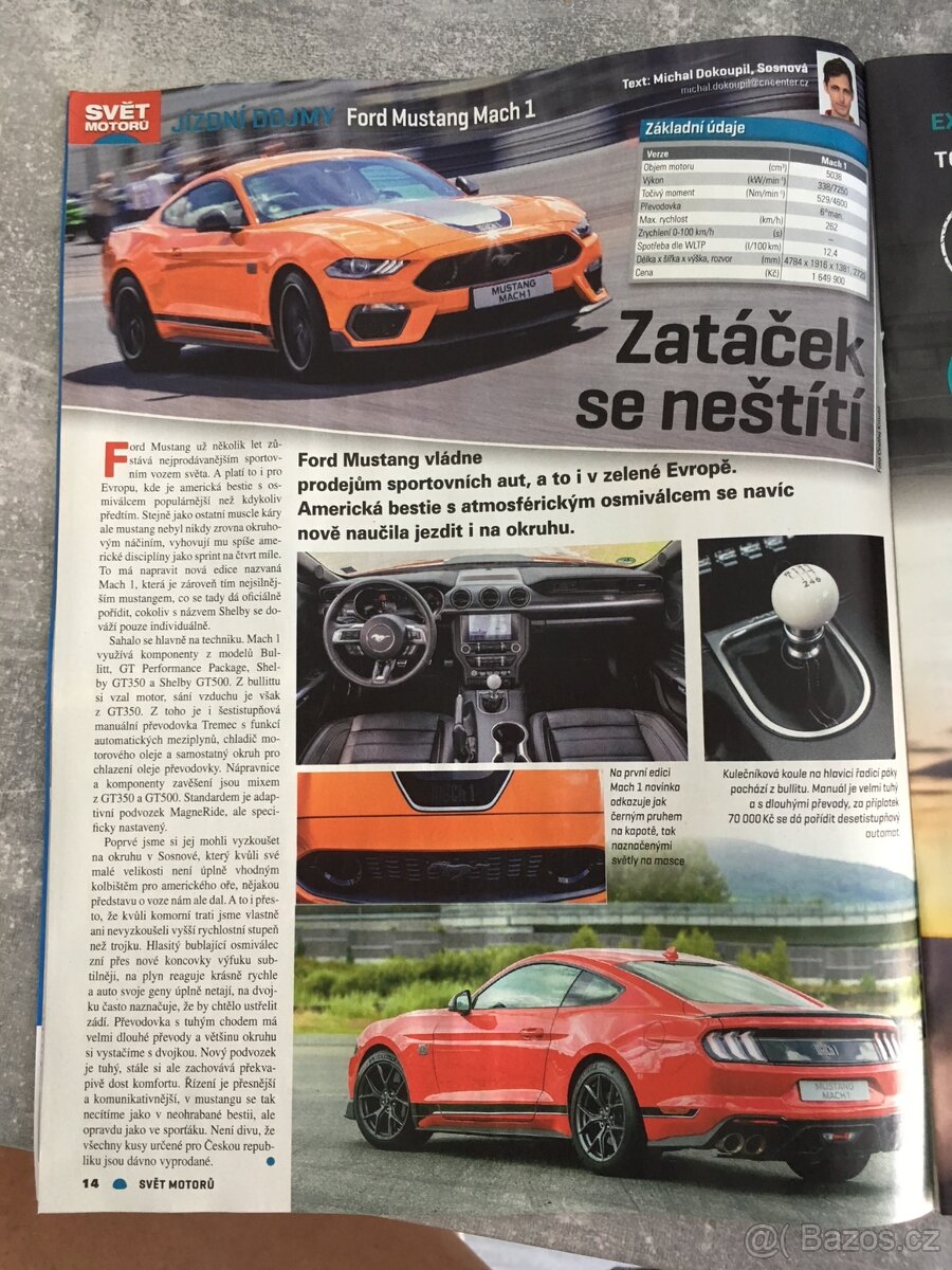 Ford Mustang MACH 1 sběratelský kousek - 17