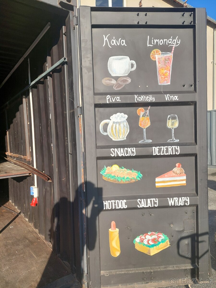 Lodní kontejner 20' - Kiosek. Prodejní stánek. - 17