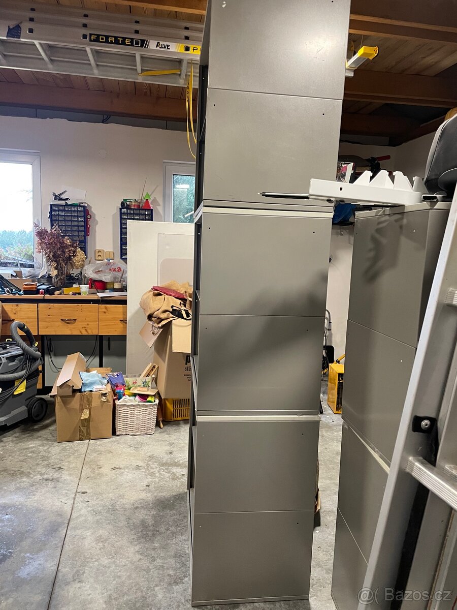 Kvalitní pevné regály skřínky Techo - 17