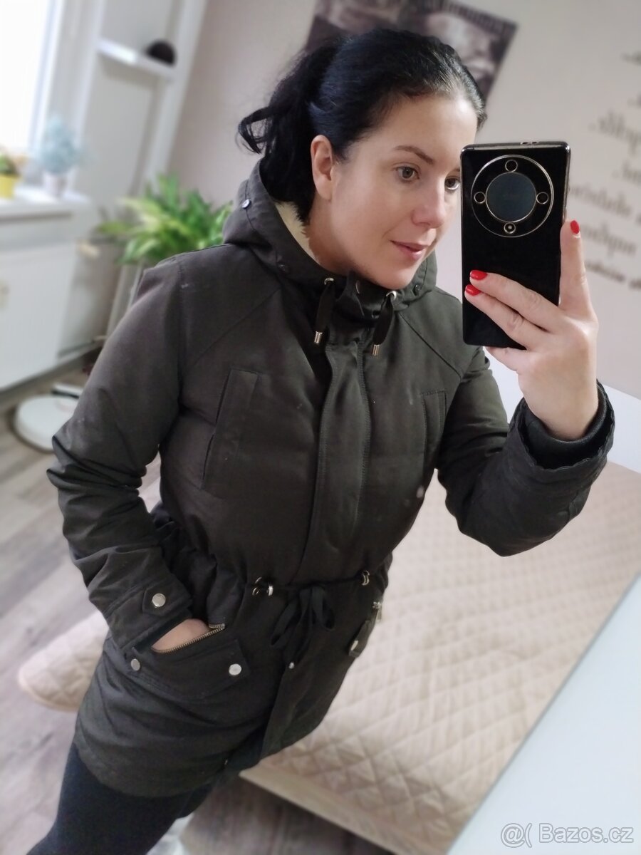 Dámský kabátek M 38 podzimní zimní jarní - 17