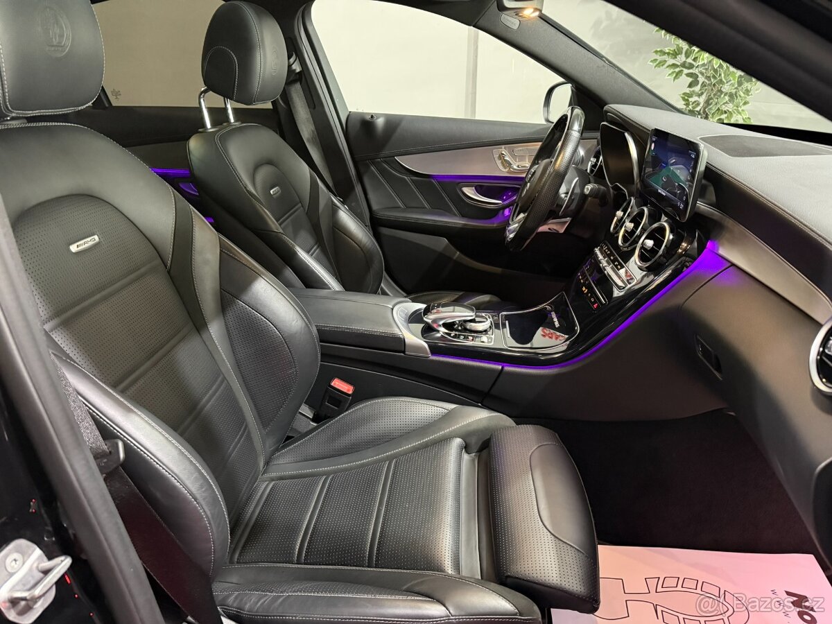 Mercedes-Benz C 4,0 V8 63S AMG BURMESTER PANO DPH - 17