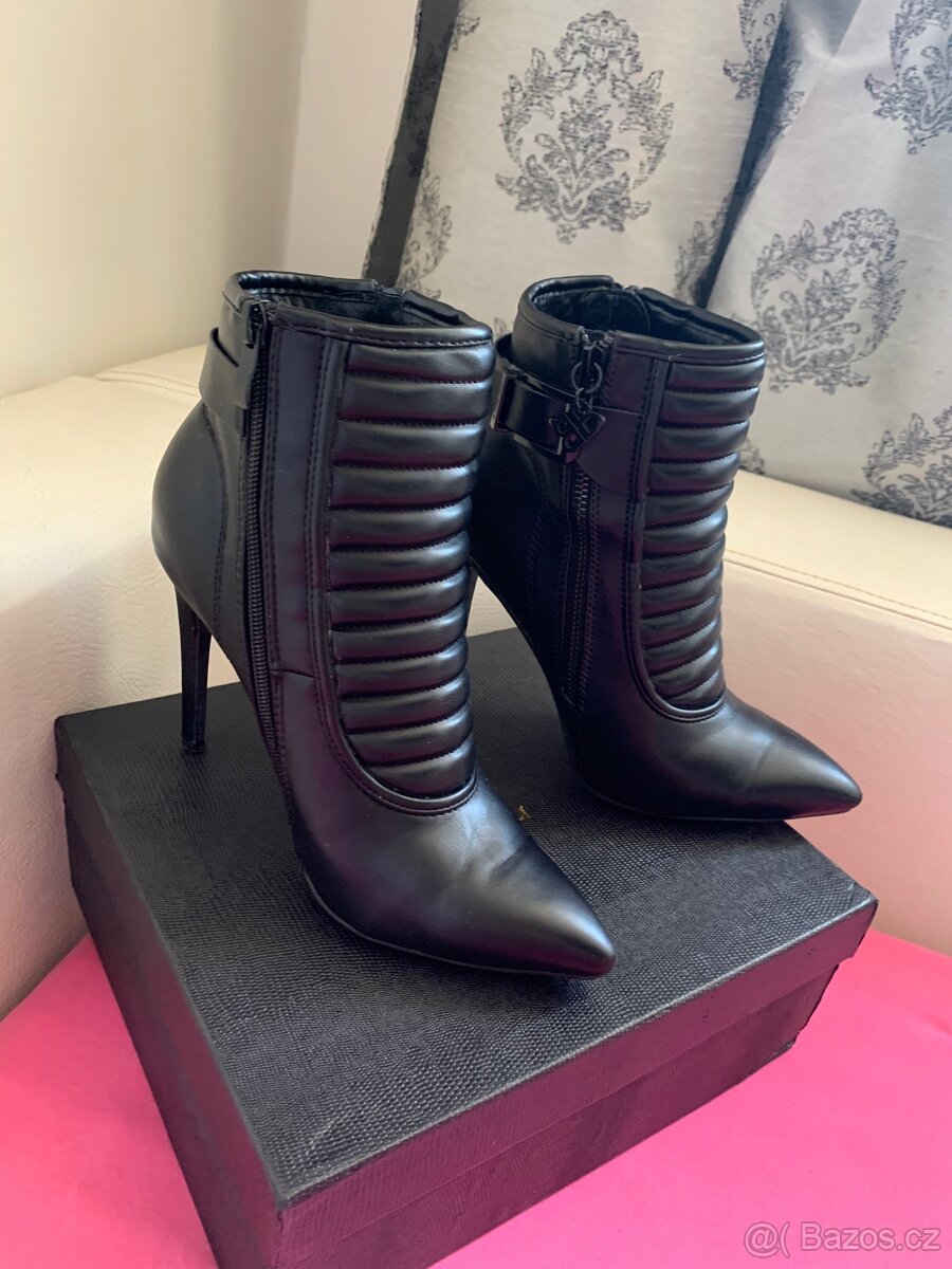 Nádherné kožené kozačky zn.B. Cavalli/top stav/nové - 17