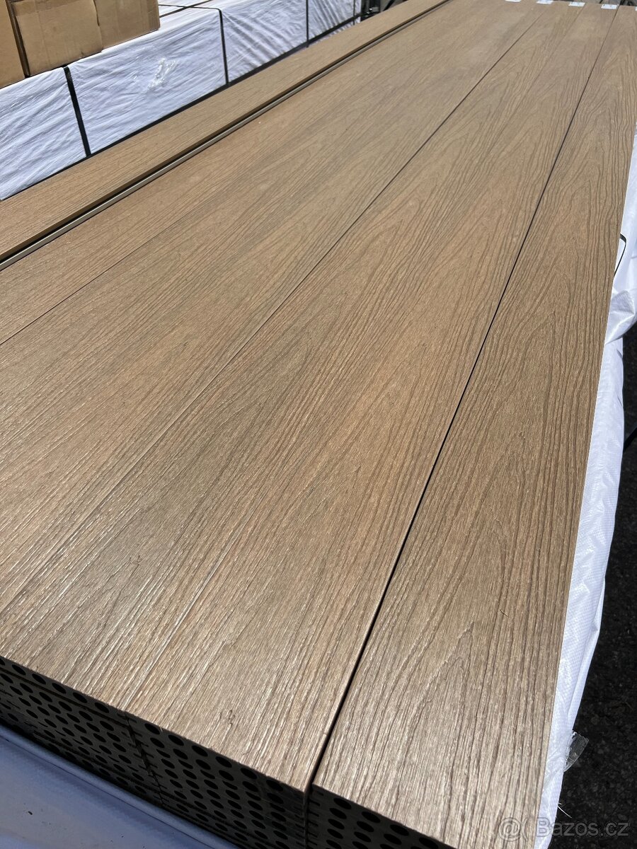 WPC Terasová prkna PREMIUM, koextrudovaná, HPC, skladem - 17