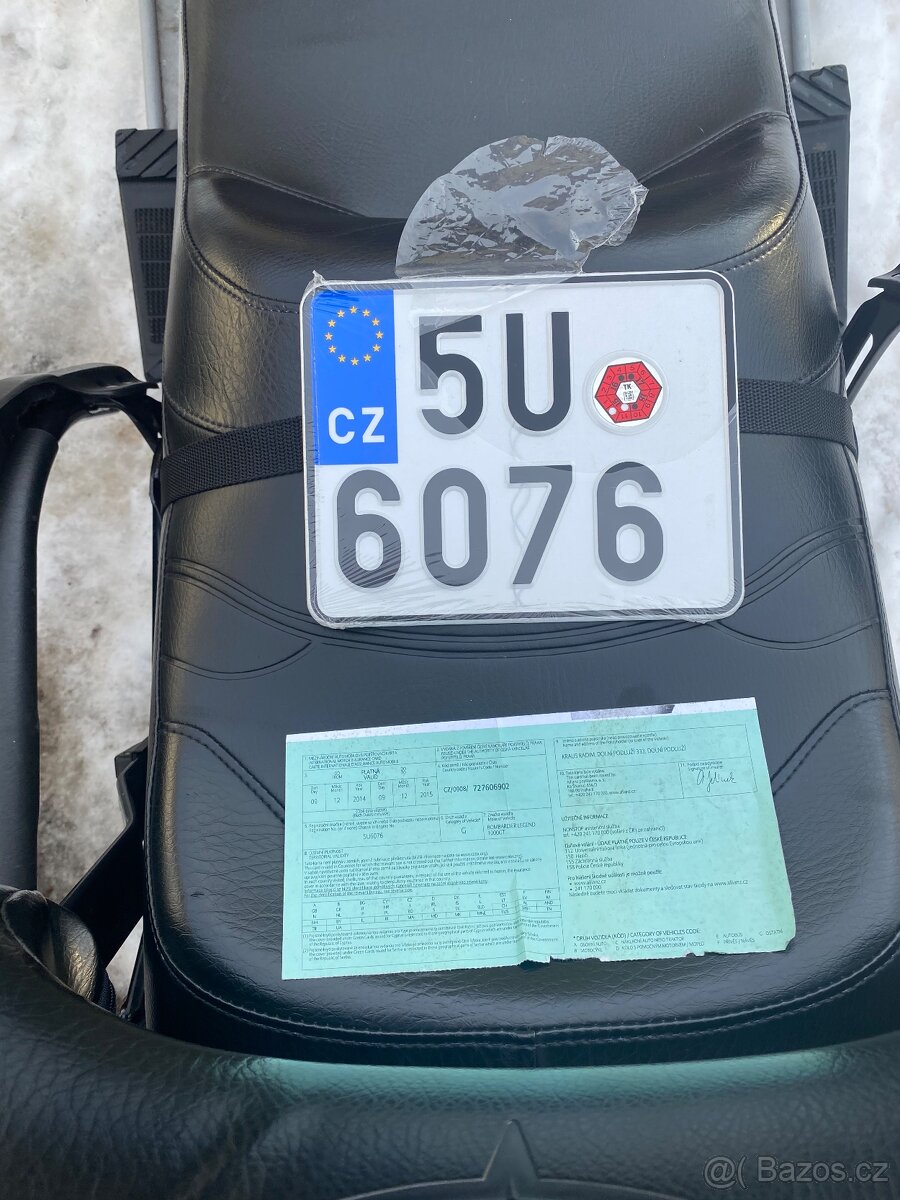 Prodám Bombardier 1000 4 takt Rotax - 17