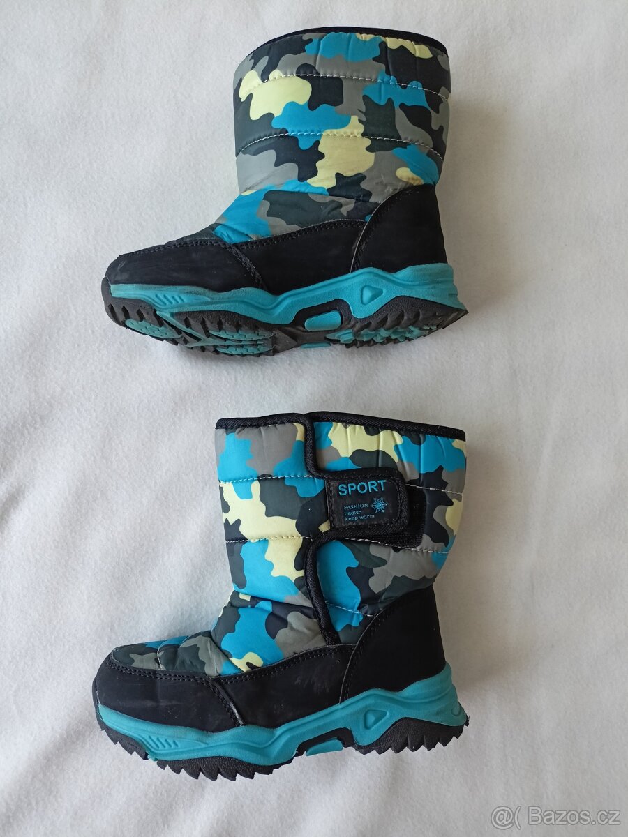 Dětské zimní boty, vel.32 - 17