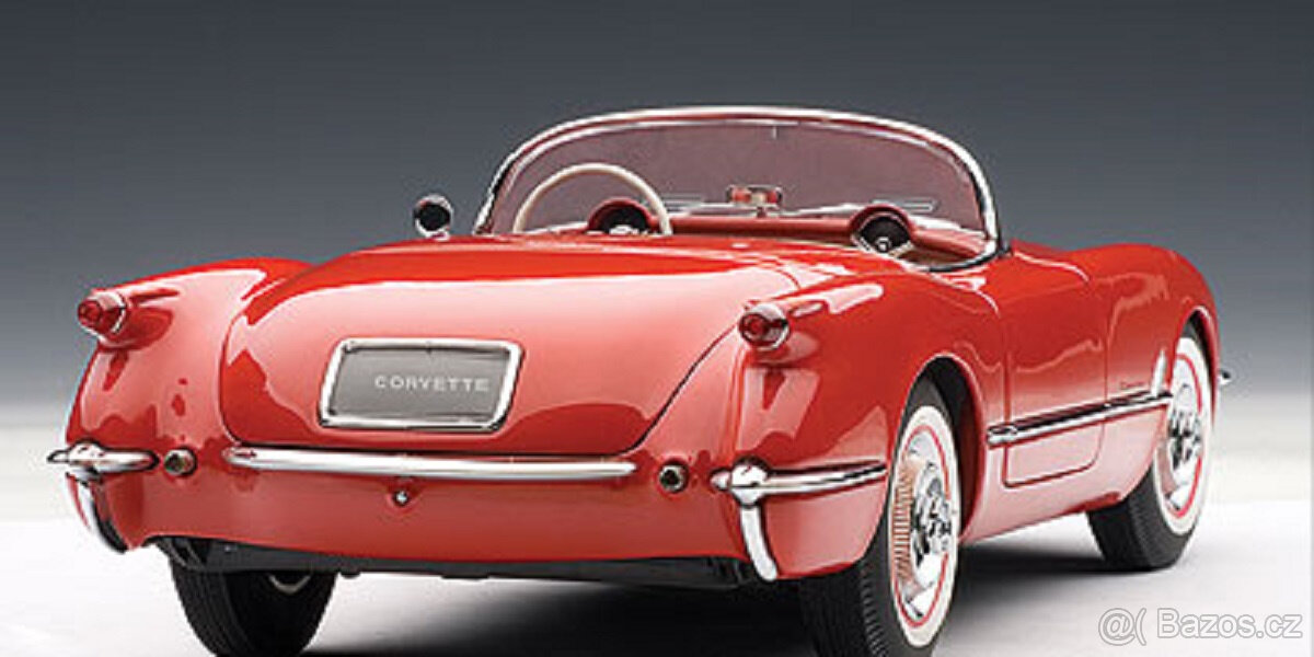 1:18 Chevrolet Corvette 1959 Bburago kartonová krabička - 17