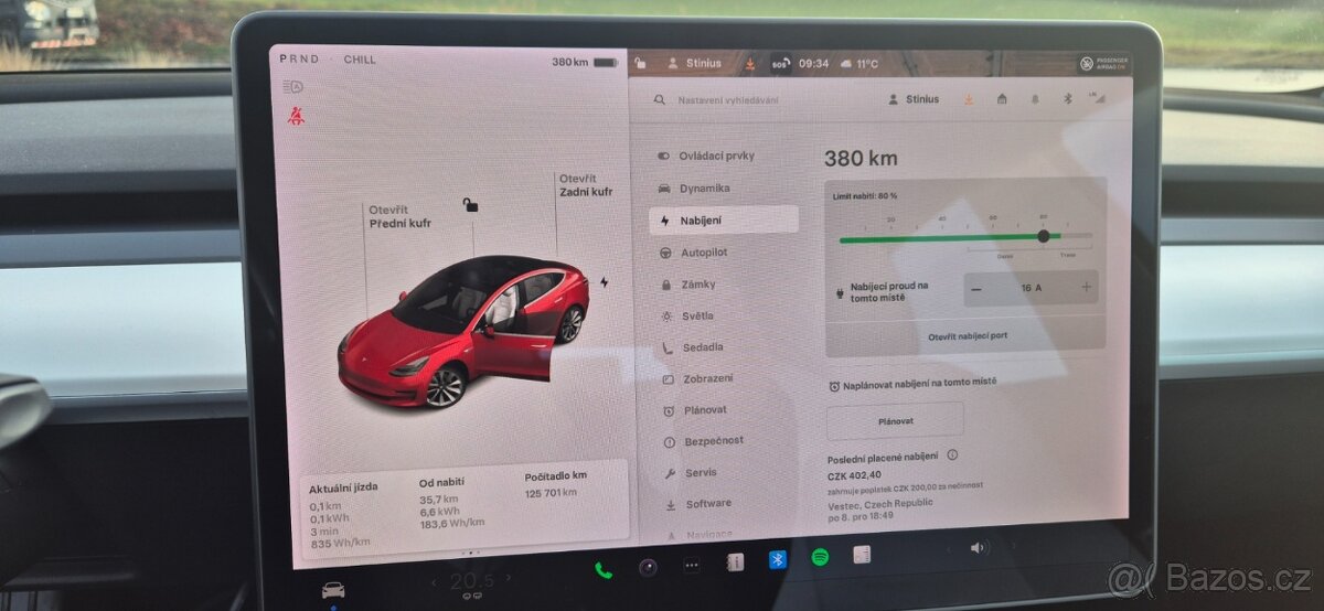 Tesla Model 3 Long Range Dual Motor AWD 2019 - 17