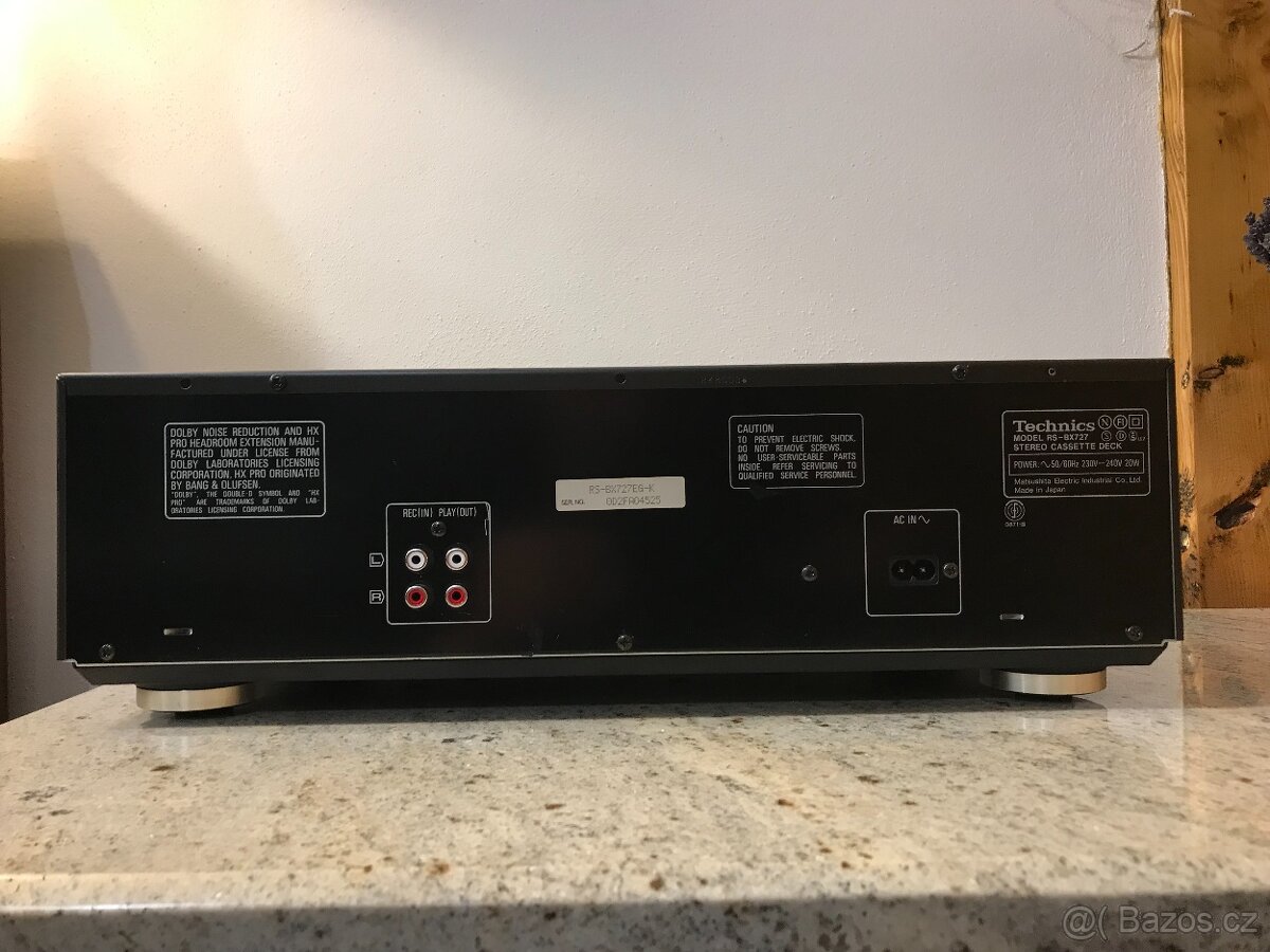 Technics RS-BX727 Velice zachovalý - 17