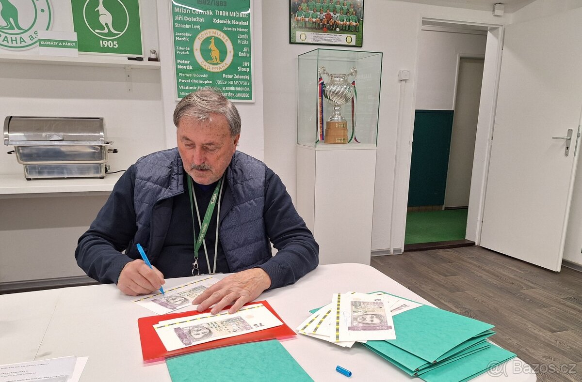 5ks Antonín Panenka 75 - bankovní arch - 17