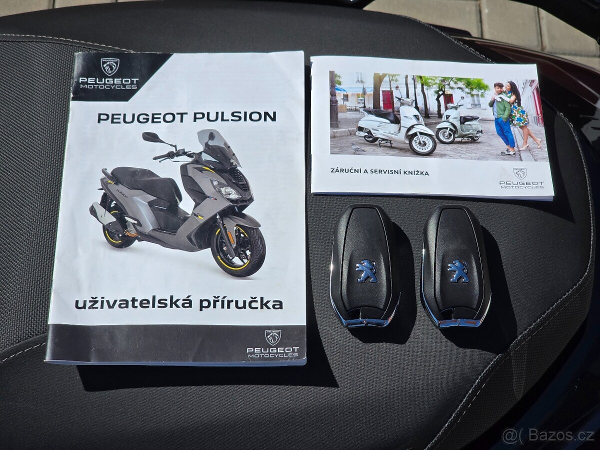 Peugeot Pulsion 125 GT, původ ČR, záruka - 17