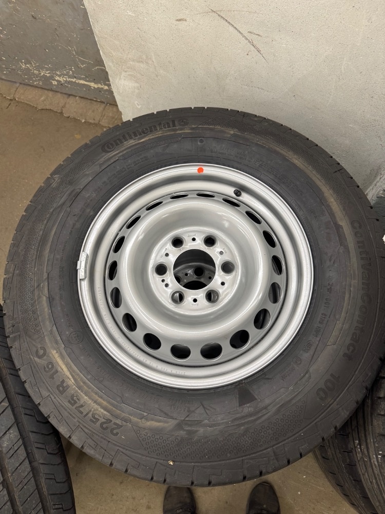 Zatěžová kola 225/75 R16 O - 17