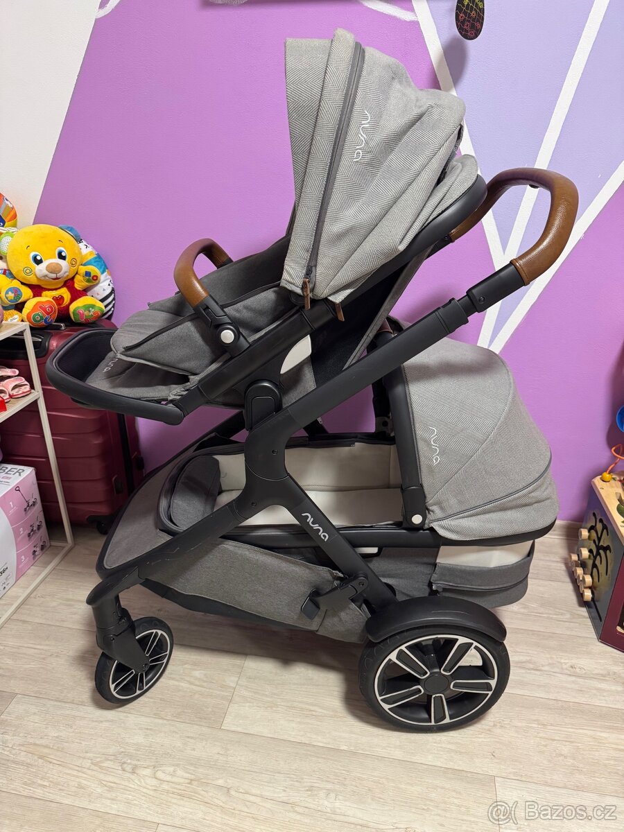 Kočárek NUNA DEMI GROW Oxford – rok používaný, skvělý stav - 17