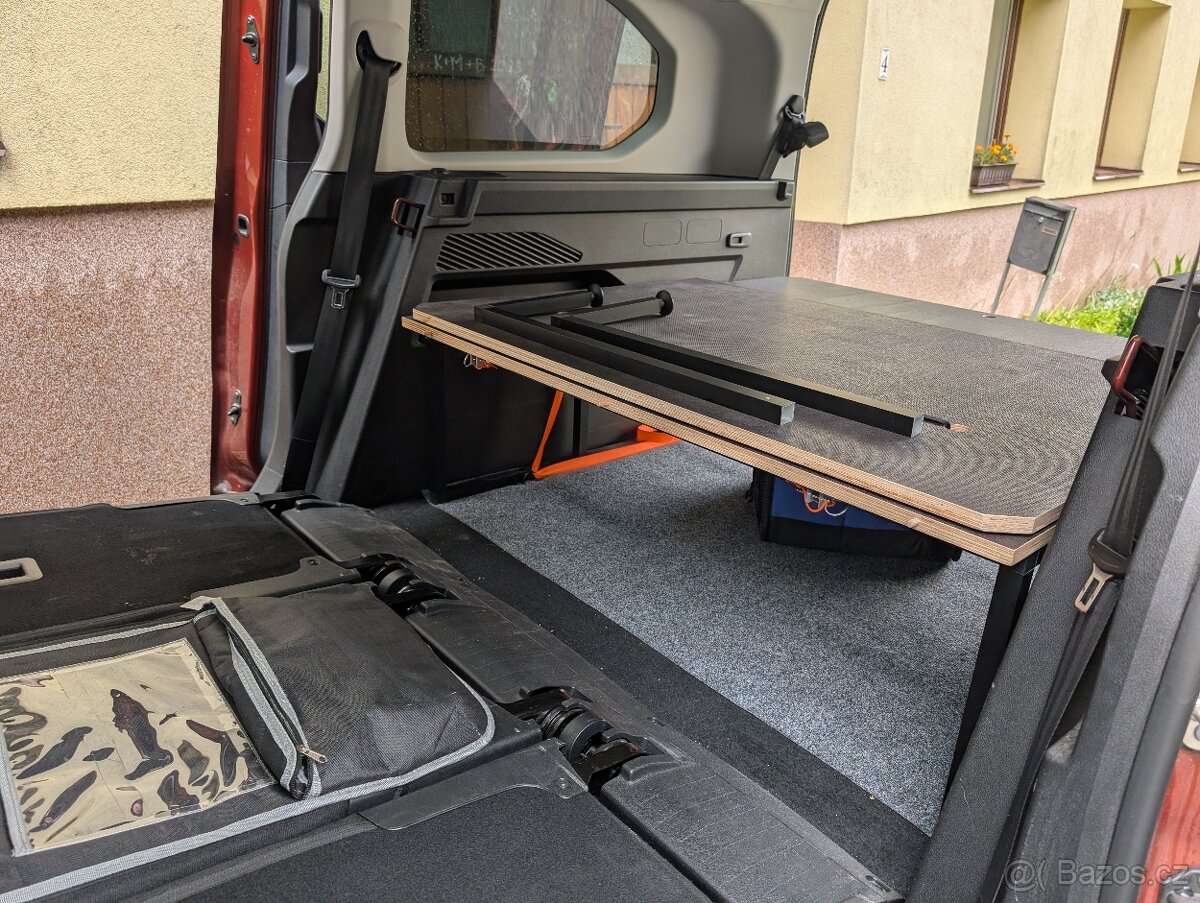 Spací kempingová vestavba - Berlingo, Combo, Rifter L2 - 17