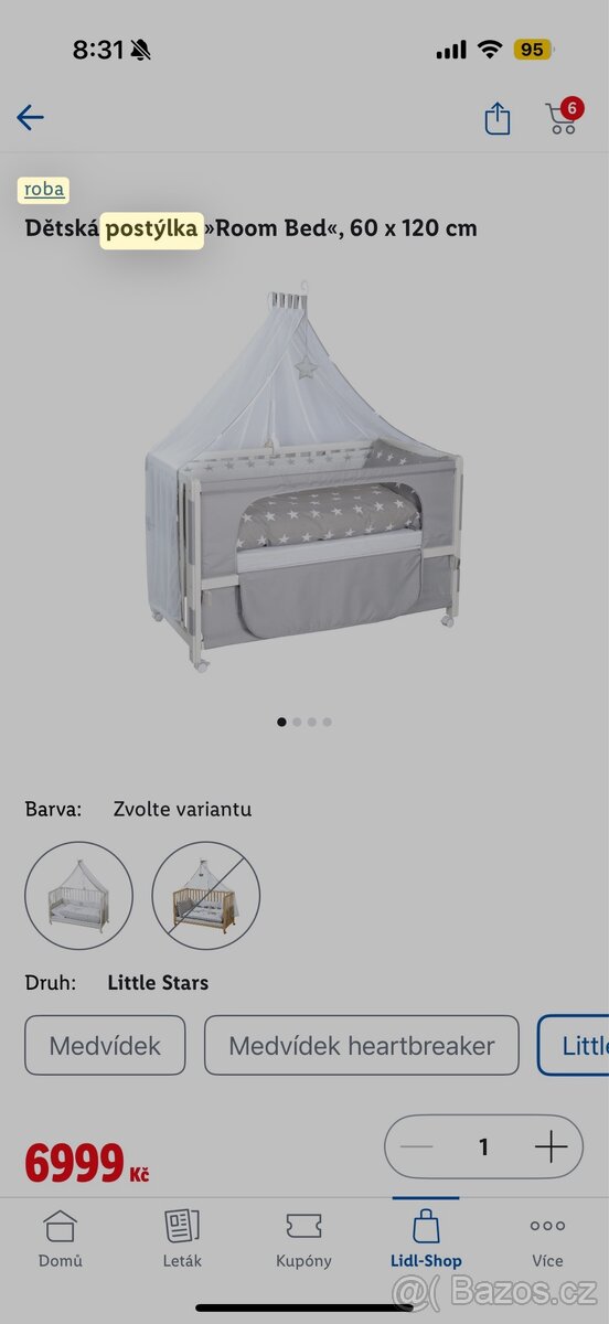 roba Dětská postýlka »Room Bed«, 60 x 120 cm - 17