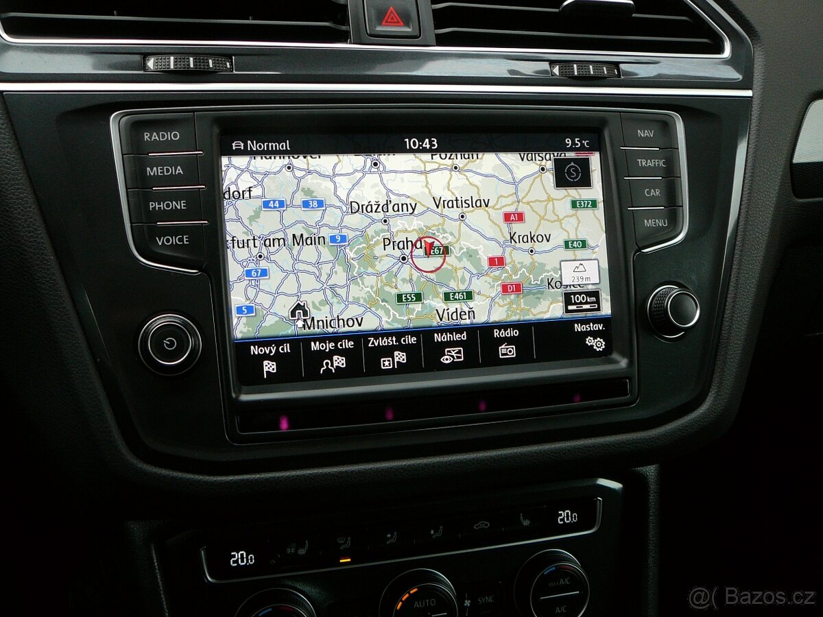 VW TIGUAN 2.0 TSI 132KW 4x4 DSG+F1 PANORAM FULLLED NAVI ACC - 17