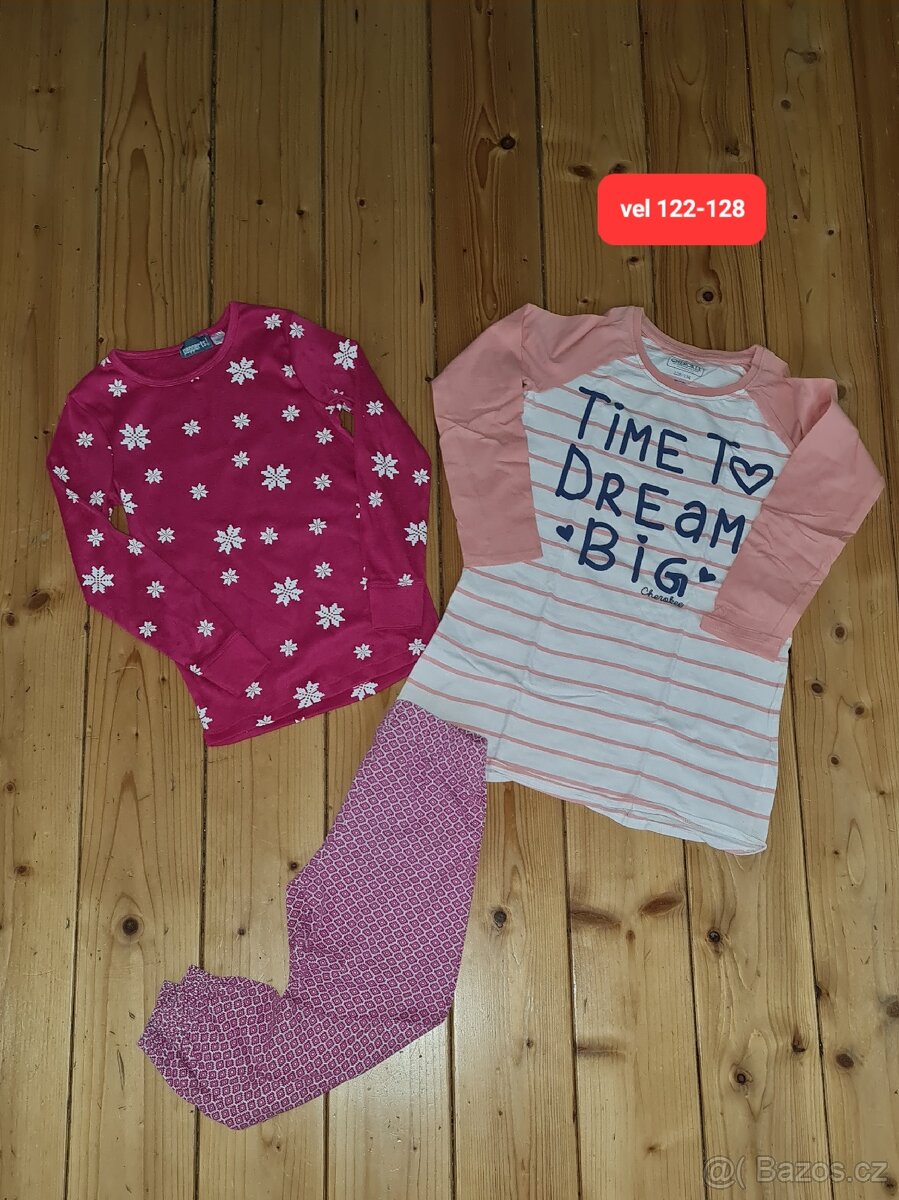 Vel 122-128 - dívčí - šaty,sukně,trička,leginy.... - 17