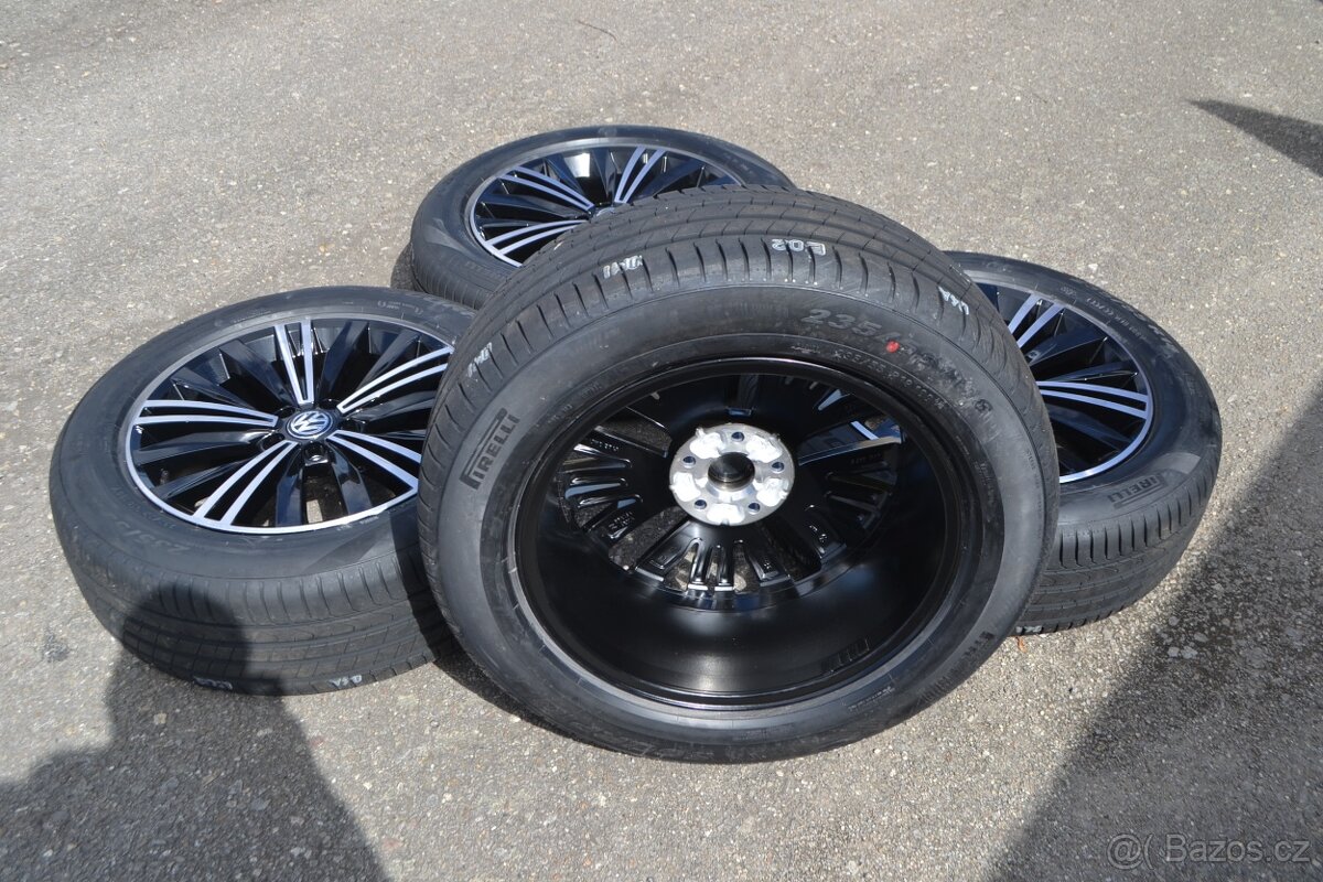 VW Tiguan/Š.Kodiaq -NOVÁ orig.ALU sada -235/55R18 -2024 DOT - 17