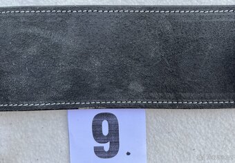 Westernový podbřišník kožený s propojovacím řemínkem MIX - 17