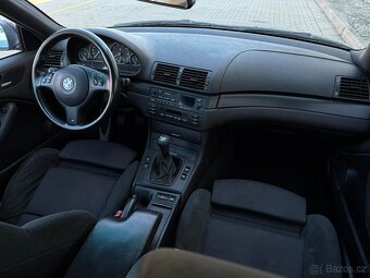E46 330Ci M packet II originál z výroby, navi xen,šíbr topaz - 17