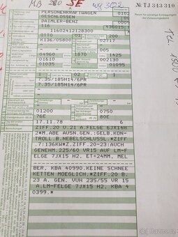 MERCEDES-BENZ W116 280SE 2.8 136KW i automat 1979 1160241212 - 17