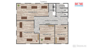 Pronájem kancelářského prostoru, 347 m², Praha 4 - Chodov - 17